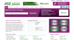 Desktop Screenshot of hsejobs.co.uk